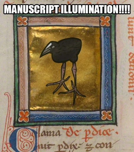 pukeko:⟨manuscript_illumination.webp⟩